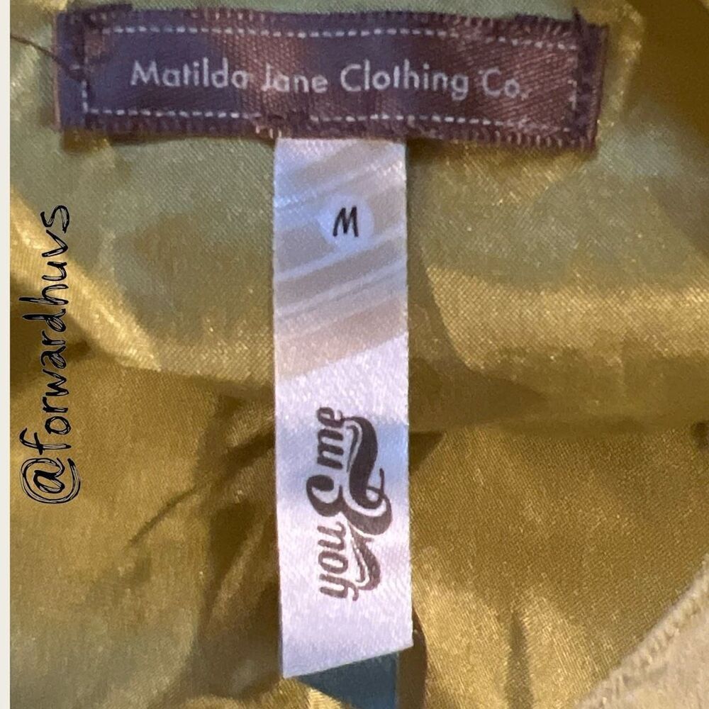 Matilda Jane “You & Me” Yellow Dress – Size M - Picture 7 of 13